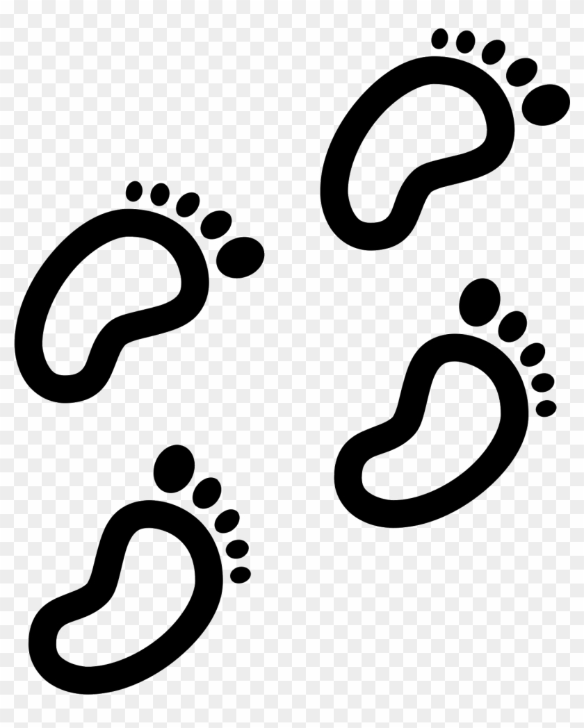 Vector Paths Footprint - Path Icon #1405188