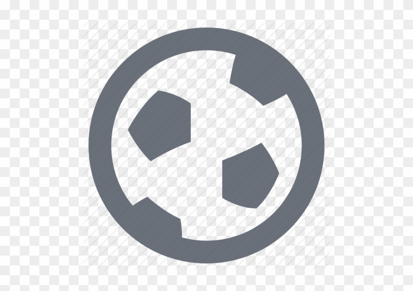Clip Art Royalty Free Library Sports Equipment Icons - Simple Soccer Ball Icon #1405198