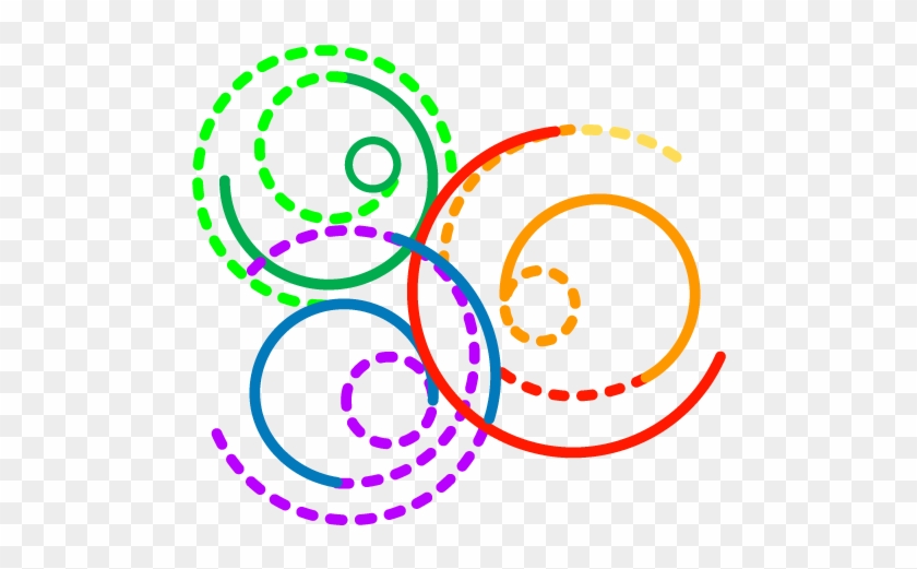 Odpc Logo Is Made Up Of Interlocking Rainbow Colored - Bracelet #1405238