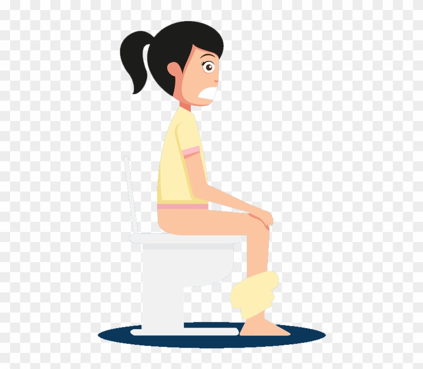 Png Free Download How To Squat Easy Go From This - Girl On Toilet Clip Art #1405253