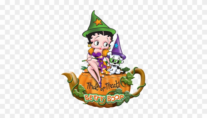 A Place For Today's Modern Witches - Betty Boop Halloween Clipart #1405292