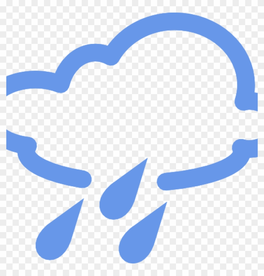 Rainy Weather Clipart Rainy Weather Clipart Clipart - Weather Symbols Windy #1405295
