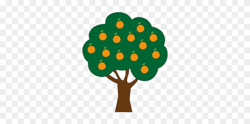 Plant A Tree - Arbre D Orange Cartoon #1405441