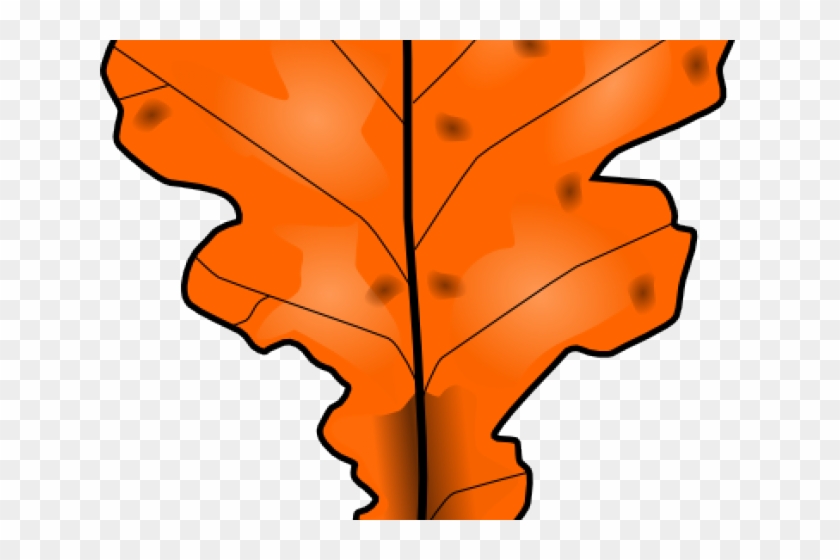 Leaves Clipart Orange Tree - Dead Leaf Clipart #1405464