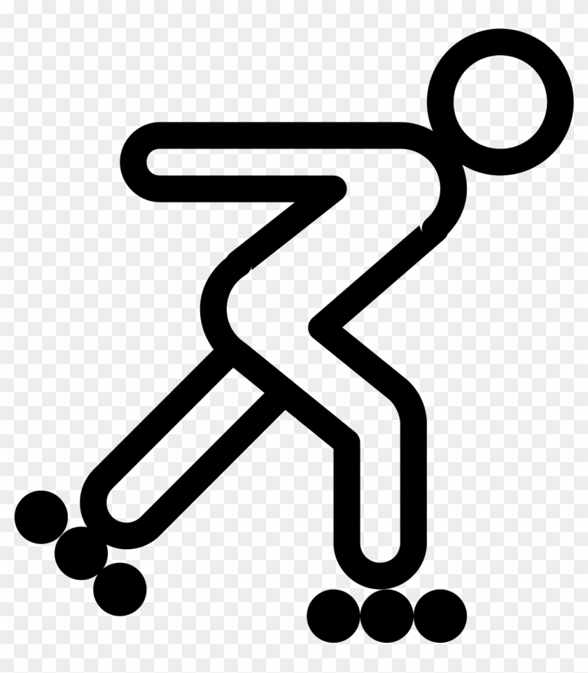 Scooter Clipart Roller - Roller Skating Png #1405475