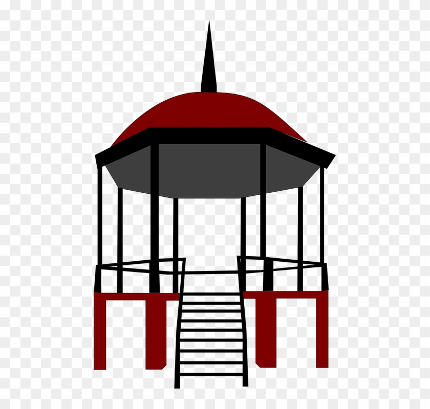 Gazebo Clipart Transparent - ศาลา Clipart #1405700