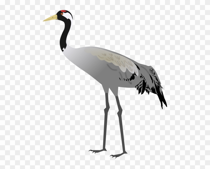 Png Free Stock Birds Svg Crane - Sandhill Crane Clipart #1405704