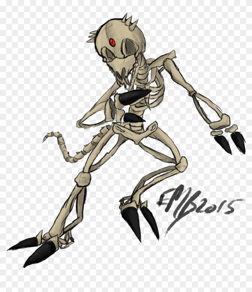 Spooky Scary Skeletons Png Clip Art Freeuse Download - Halloween Spooky Scary Skeletons Drawings #1405749