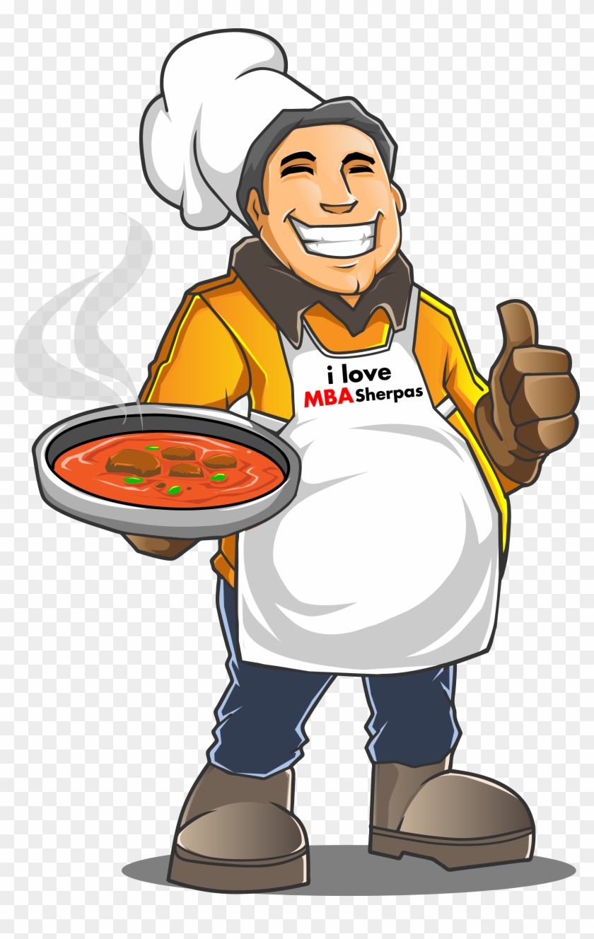 Introducing The Super-chef Sherpa Be It Pizza Slices - Cartoon #1405755