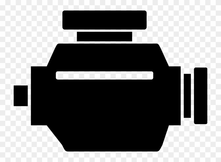 Engine Clipart Check Engine Light - Diesel Engine #1405785