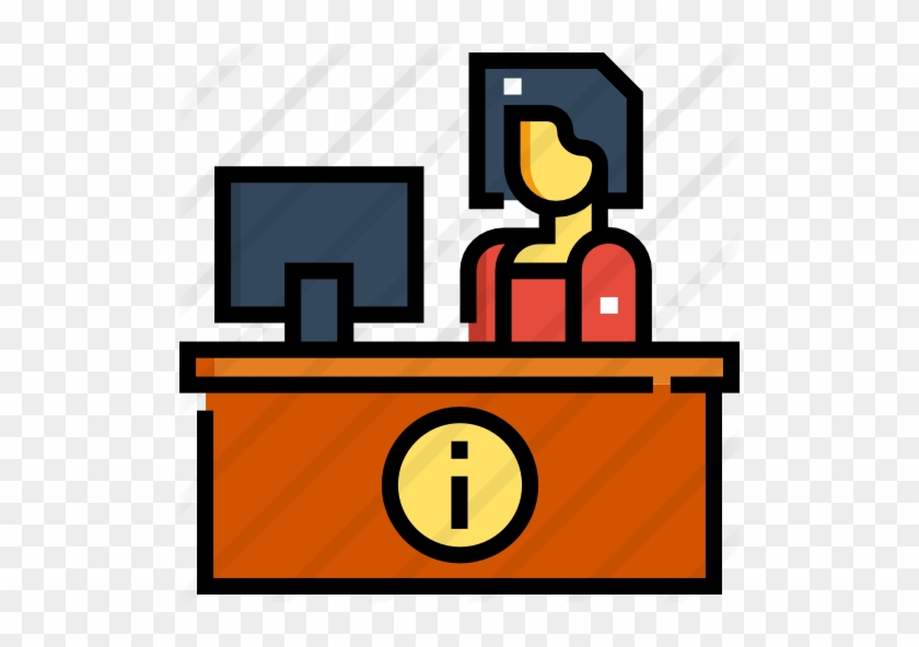 Front Desk Free Icon - Front Desk Free Icon #1405814