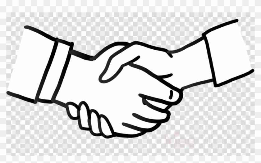 Handshake Animation Clipart Handshake Clip Art - Gambar Jabat Tangan Animasi #1405839