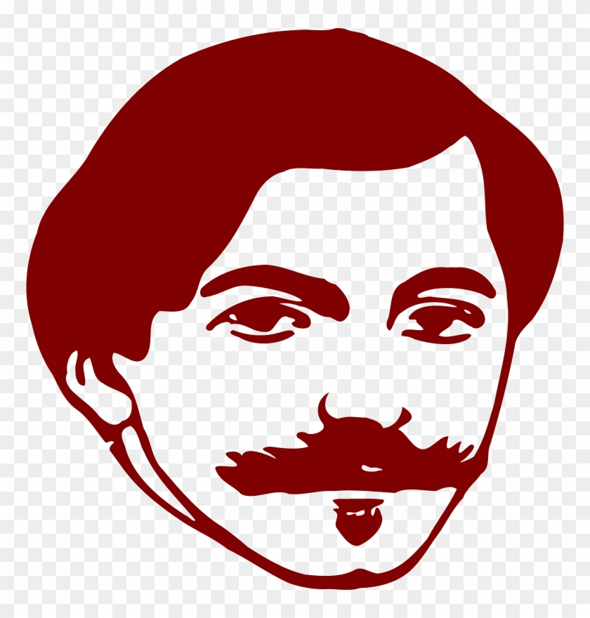 Computer Icons Man Face Silhouette Moustache Face With Moustache