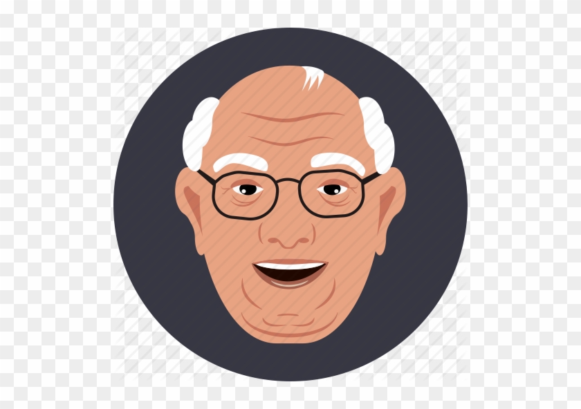 Old Man With Glasses Icon Clipart Computer Icons Avatar - Old Man Icons #1405932
