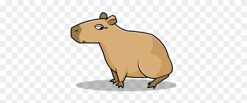 Clipart Royalty Free Capivara By Fificat Deviantart - Capybara Clipart Png #1406068