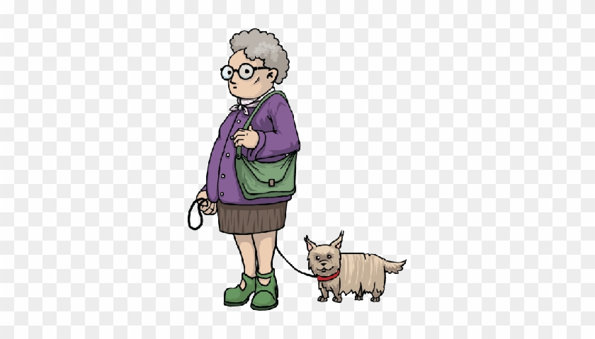 Freeuse Lady Health And Physical - Clip Art Old Lady #1406107