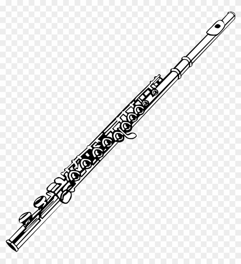 Flute Clipart Easy - Flute Clipart #1406130