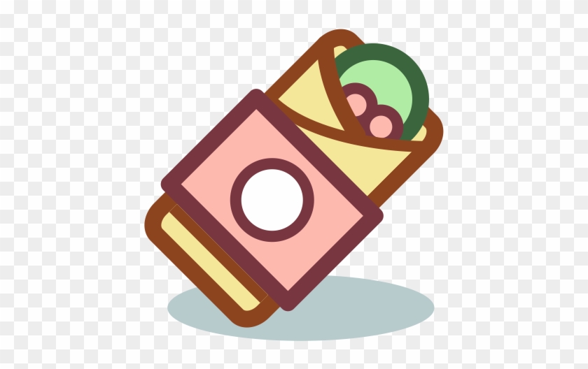 Shawarma, Food, Meat Icon - Shawarma Vector Png #1406197