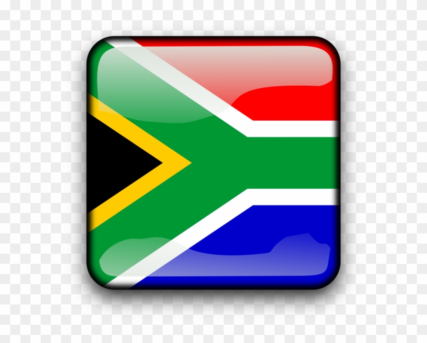 Flag Of South Africa National Flag Flag Of Cameroon - South African Flag Vector Png #1406216
