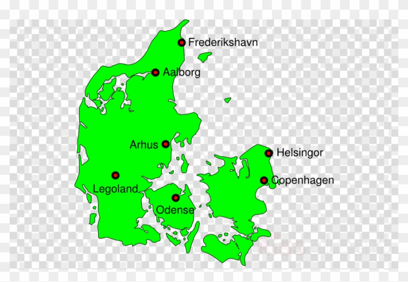 Download Outline Map Of Denmark Clipart Blank Map Clip - Denmark Map With Copenhagen Outline #1406225