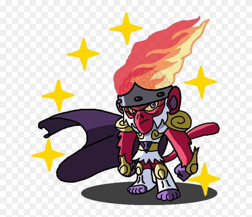 22 Infernape Mojo Jojo - Infernape Shiny #1406266