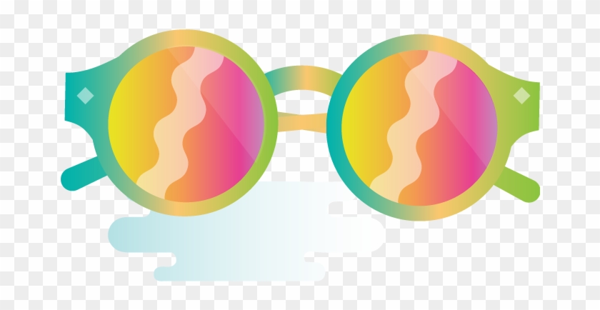 80's Vector Party Sunglasses Banner Royalty Free - Block Party Icon #1406326