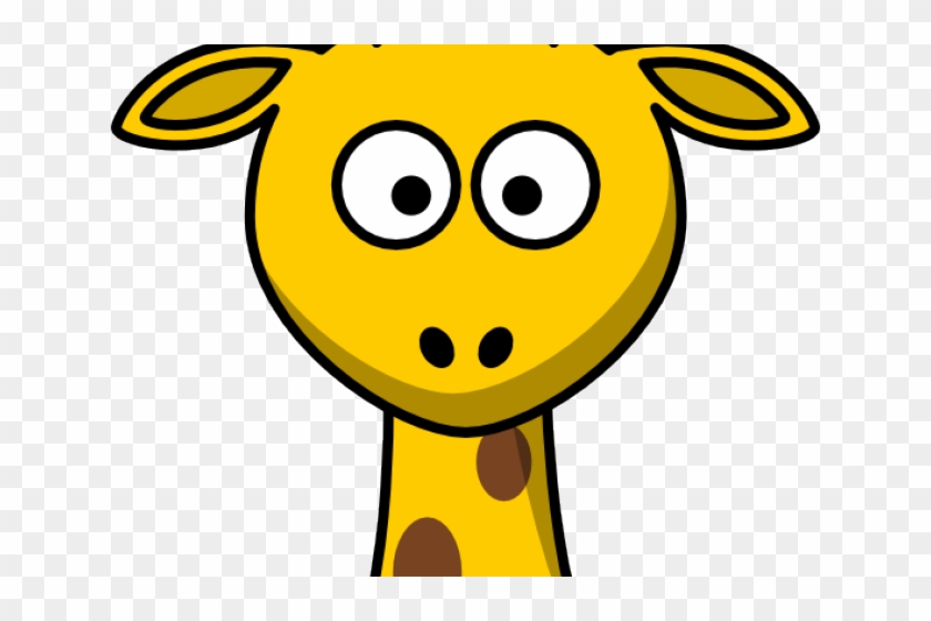 Face Clipart Giraffe - Giraffe Face Clip Art #1406345