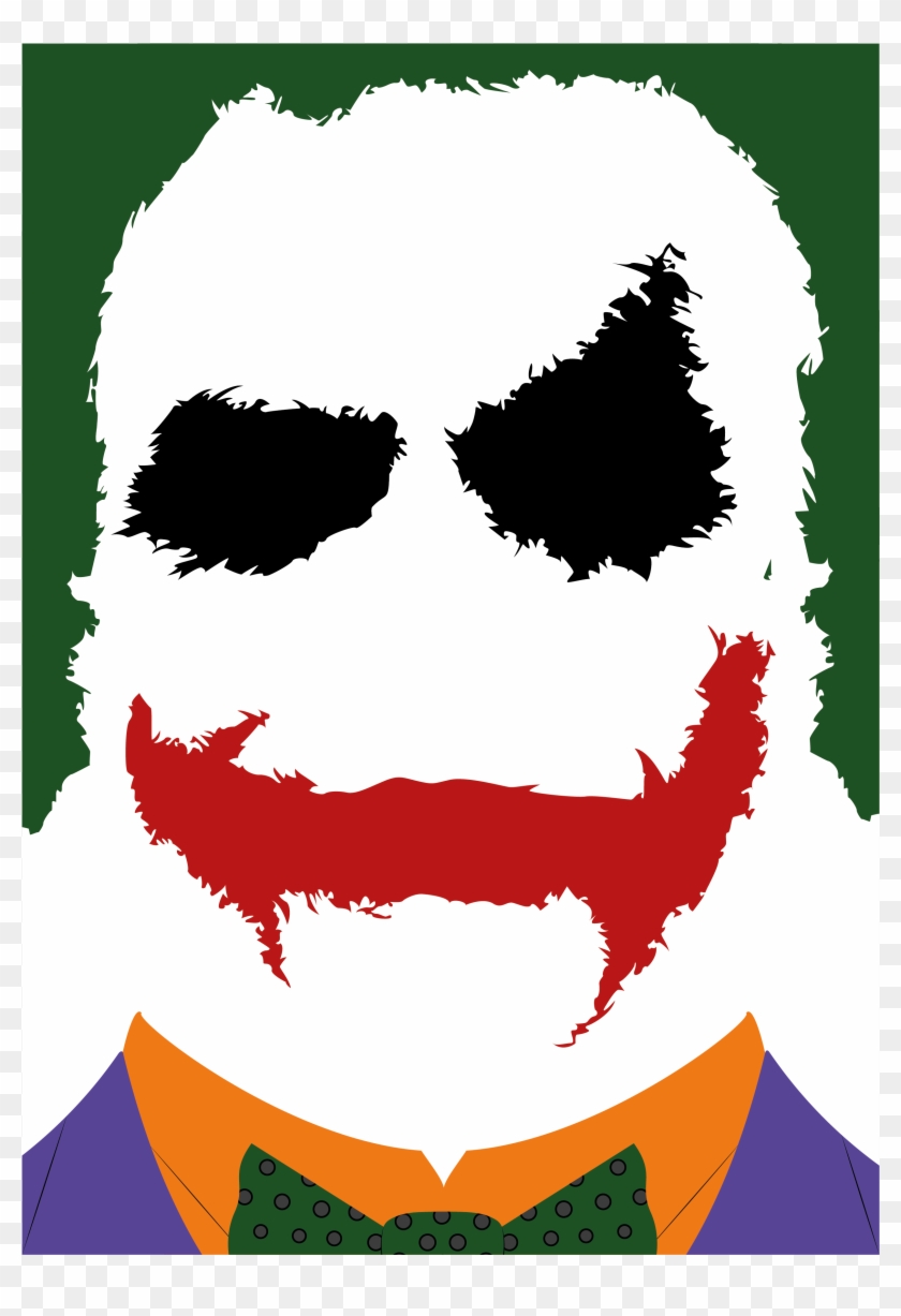 Jpg Free Stock Joker From Batman The Dark Knight Illustrator - Illustration #1406352