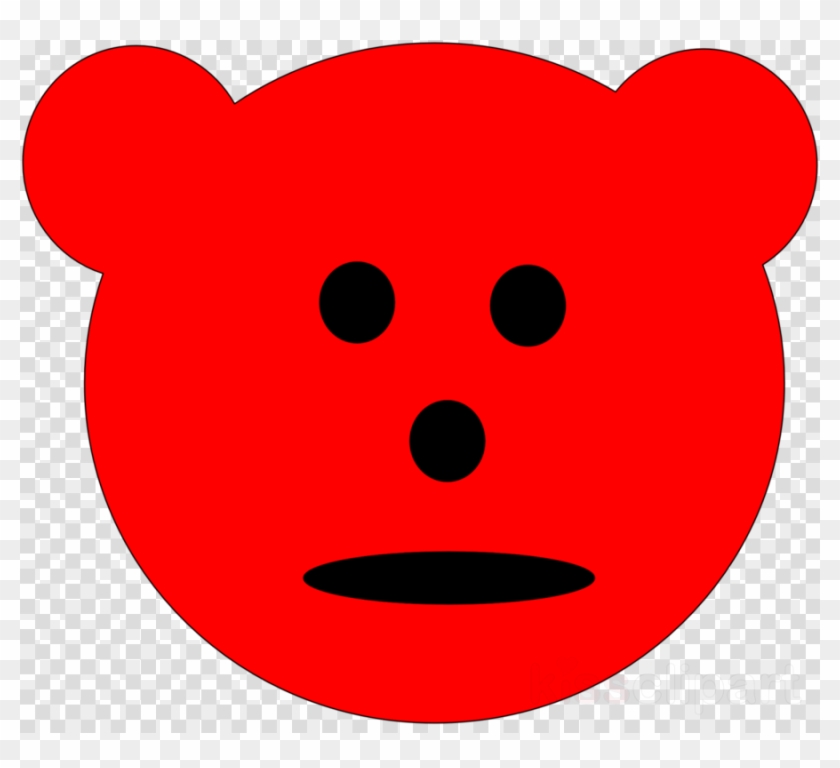 Red Bear Clipart #1406358