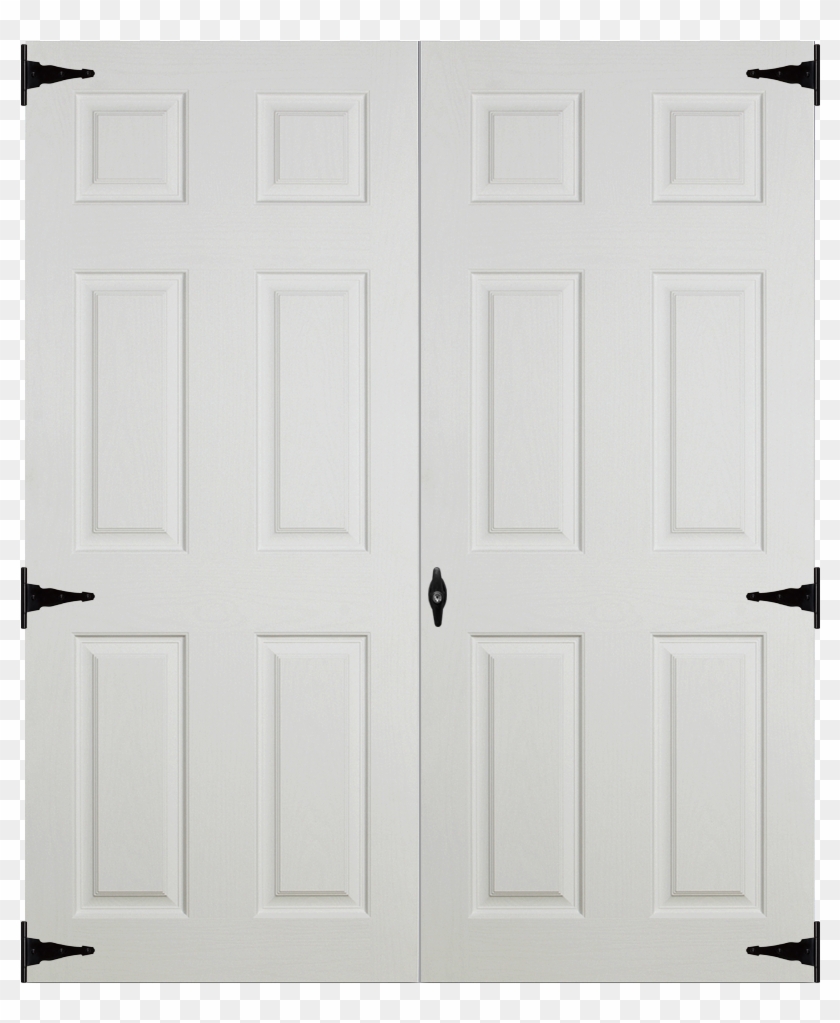 Fiberglass Slab Double Door For Sheds And Garages - Double Doors #1406367