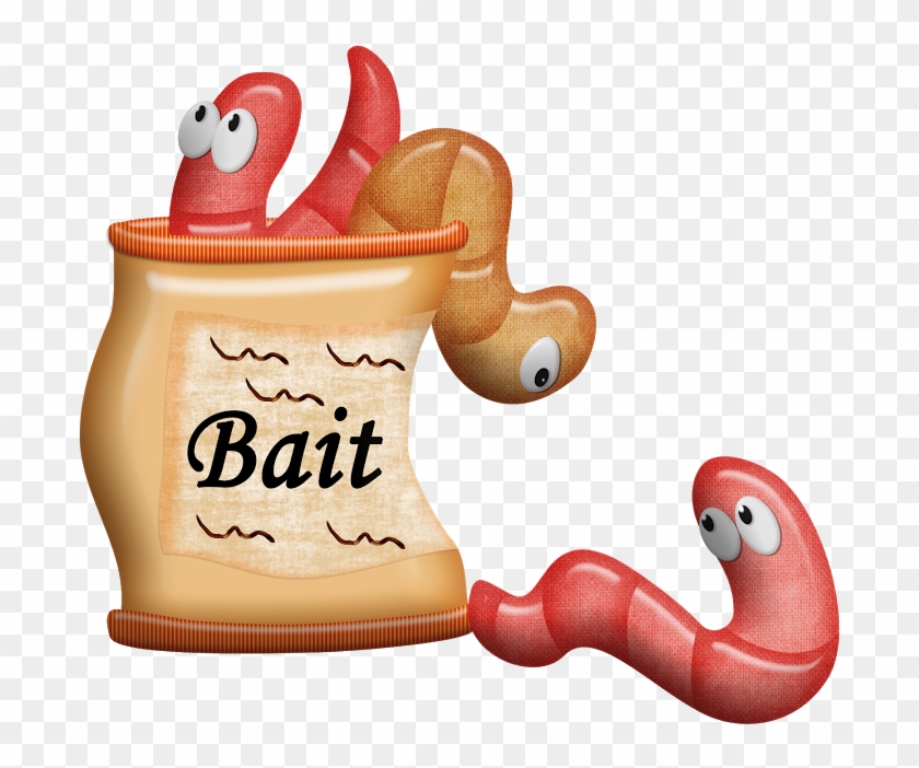 B *✿* Scrap Estiu - Clip Art Fishing Worm #1406469