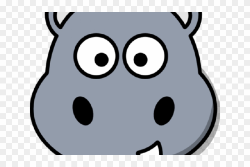 Hippopotamus Clipart Cartoon Zoo Animal - Cartoon Hippopotamus Throw Blanket #1406505