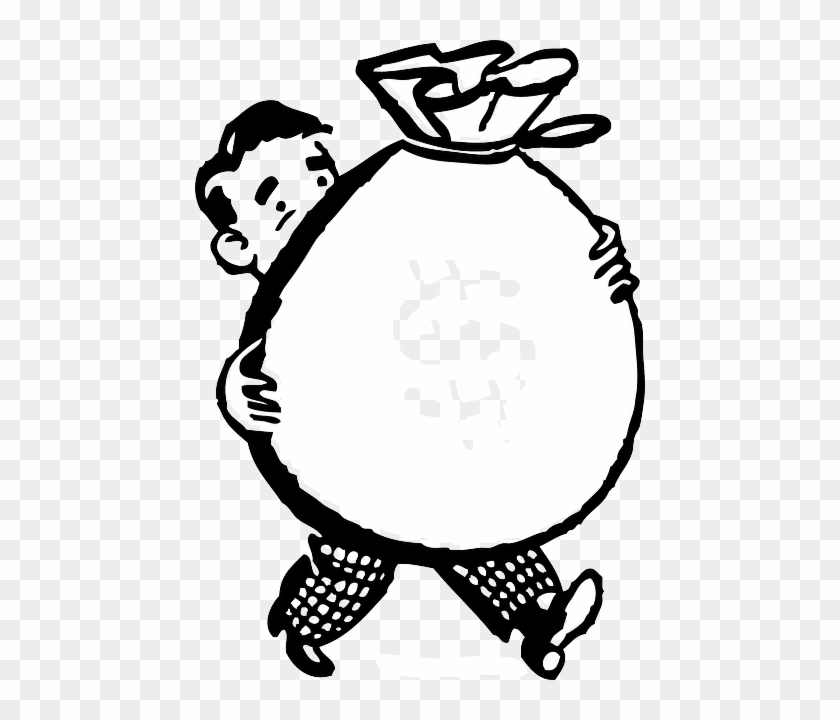 Body Carry - Carrying A Big Bag - Free Transparent PNG Clipart Images  Download