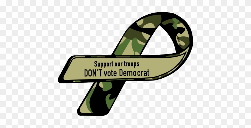 Support Our Veterans Ribbon #1406858