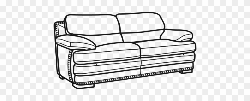 Sofa Clipart Cushion - Colouring Images Of Sofa #1406881