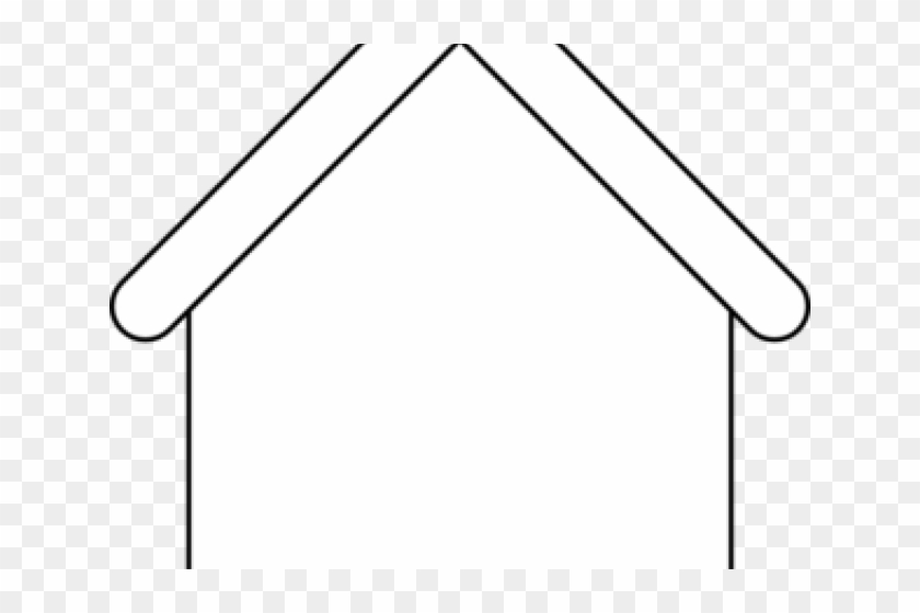 White House Clipart Cute House - Triangle #1406941