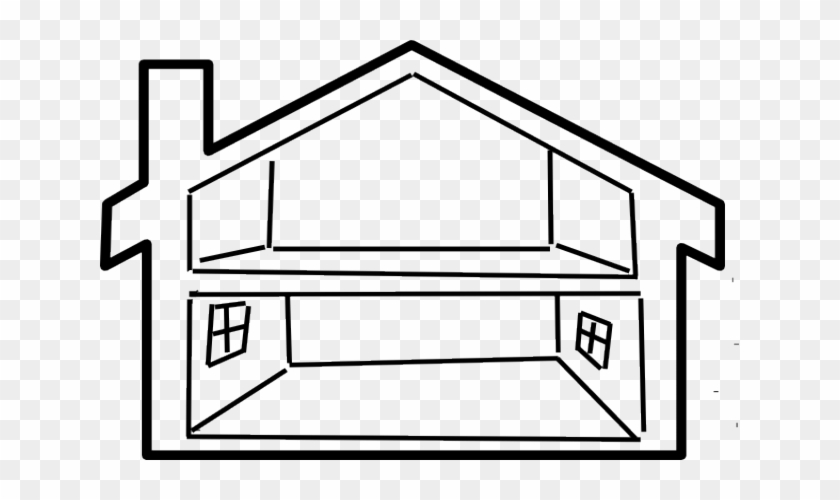 Svg Library Library Collection Of Inside - Empty House Clip Art #1406951