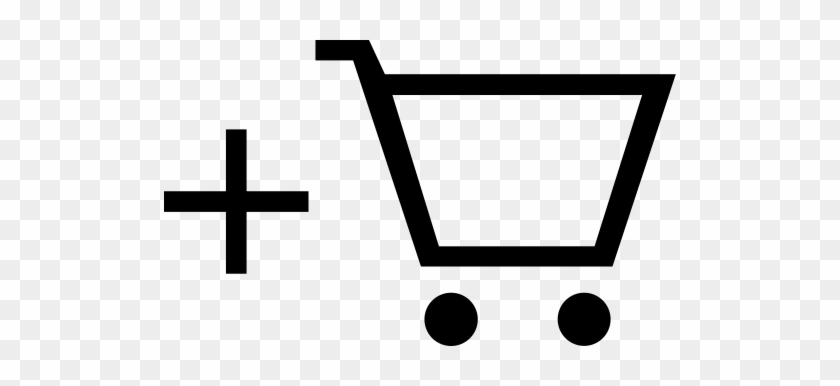 A Row Of Two Shopping Carts, Carts, Go Cart Icon - Cross #1406980
