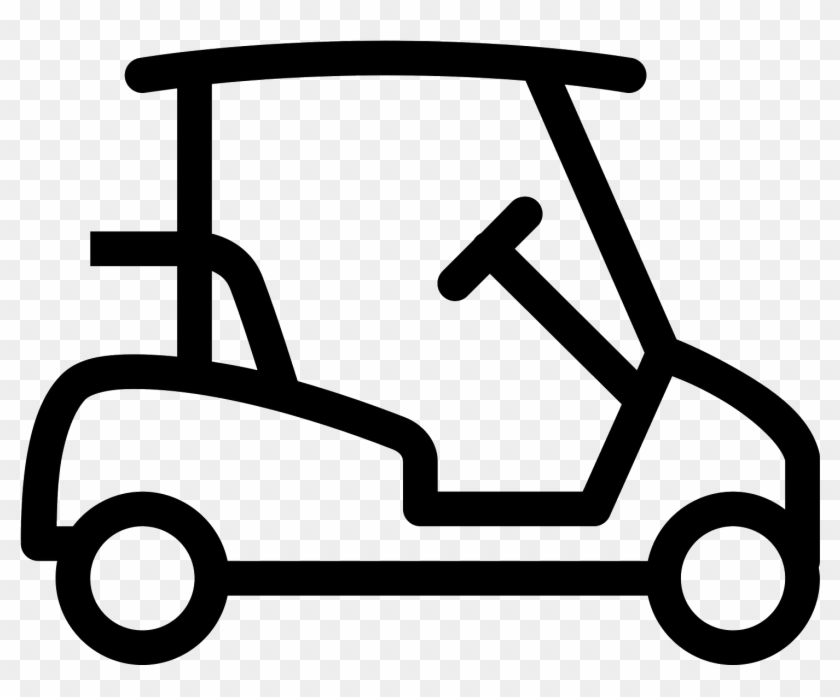 Golf Cart Png - Golf Cart Icon Png #1407008
