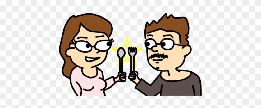 We're Christine And Charlie And We Eat Stuff - Cartoon #1407099