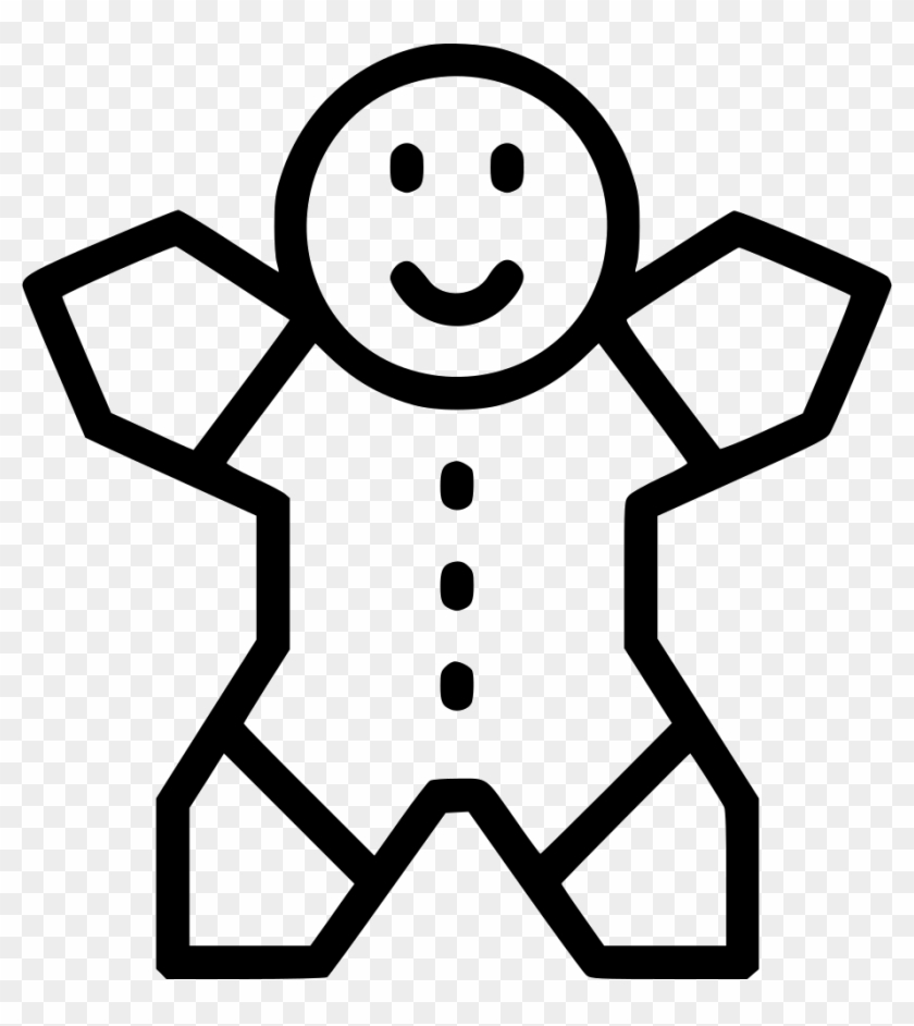 Christmas Gingerbread Man Png Christmas Cookie Ginger - Gingerbread Man #1407125