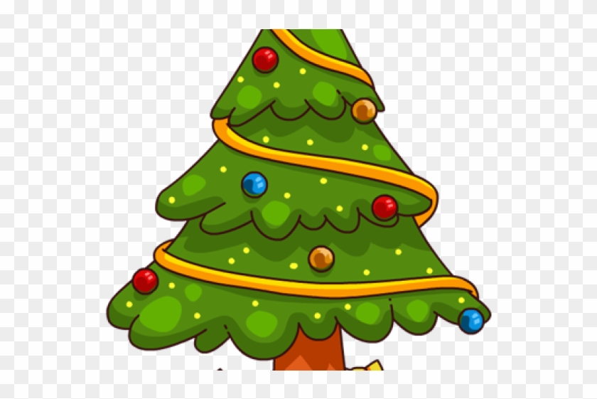 Christmas Tree Clipart Holiday - Christmas Tree Easy Drawing #1407179