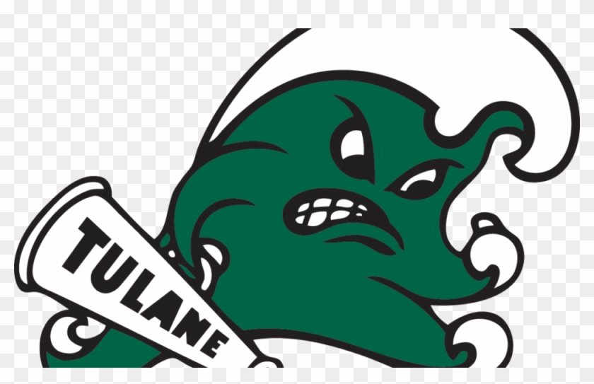 Sooners Return Home After Monumental Win In Columbus - Tulane Angry Wave Logo #1407186