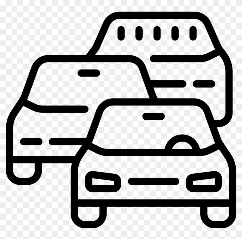Jpg Royalty Free Traffic Jam Clipart - Traffic Congestion Icon Png #1407348