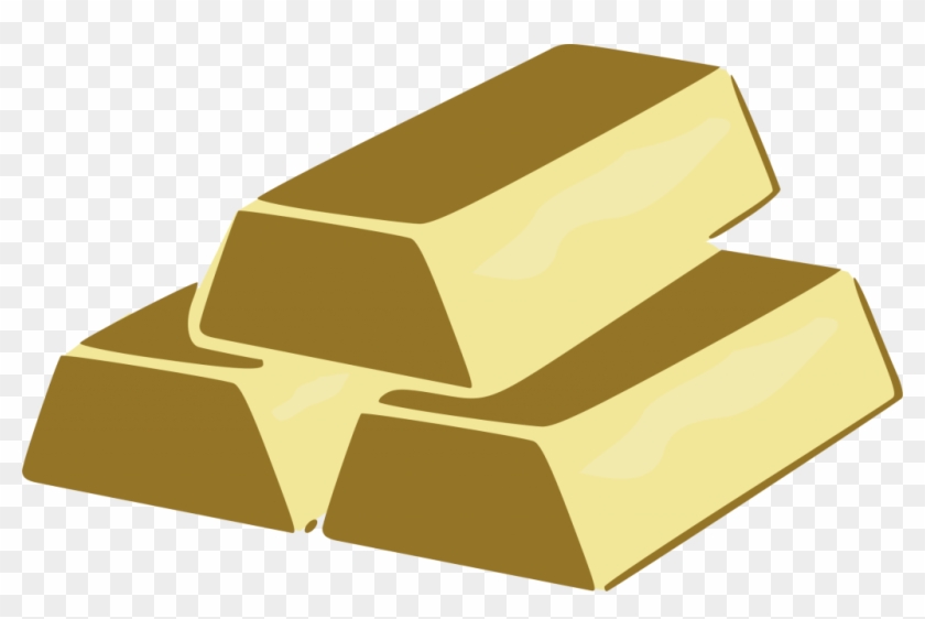 Gold Bricks Free Png Image1 - Clip Art Gold Bricks #1407392
