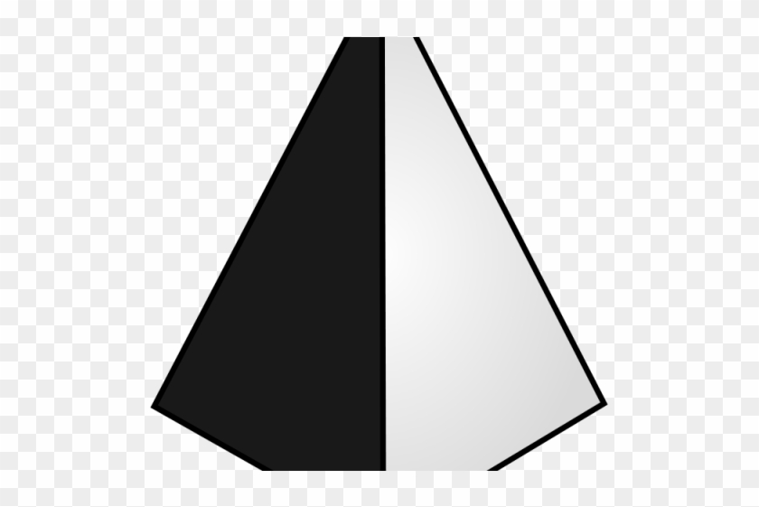 Shape Clipart Cone - Pyramid #1407455