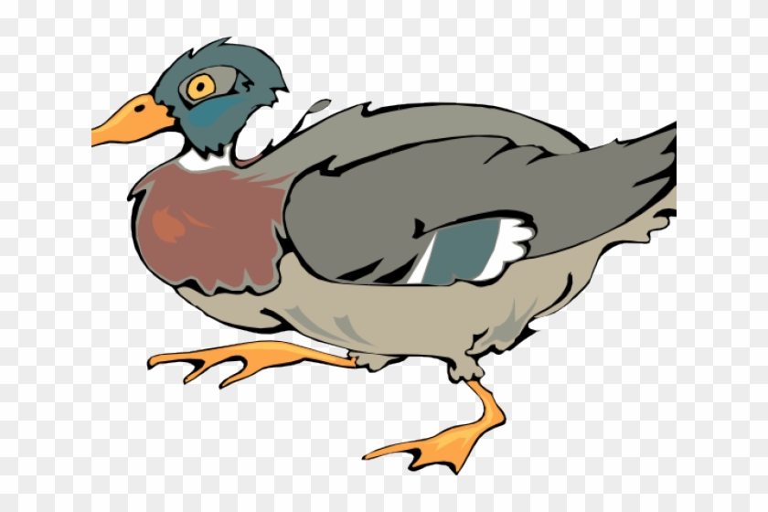 Walking Duck Clipart #1407469