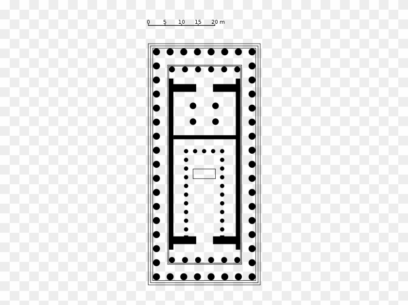 The Parthenon Plan - Parthenon Top View #1407495