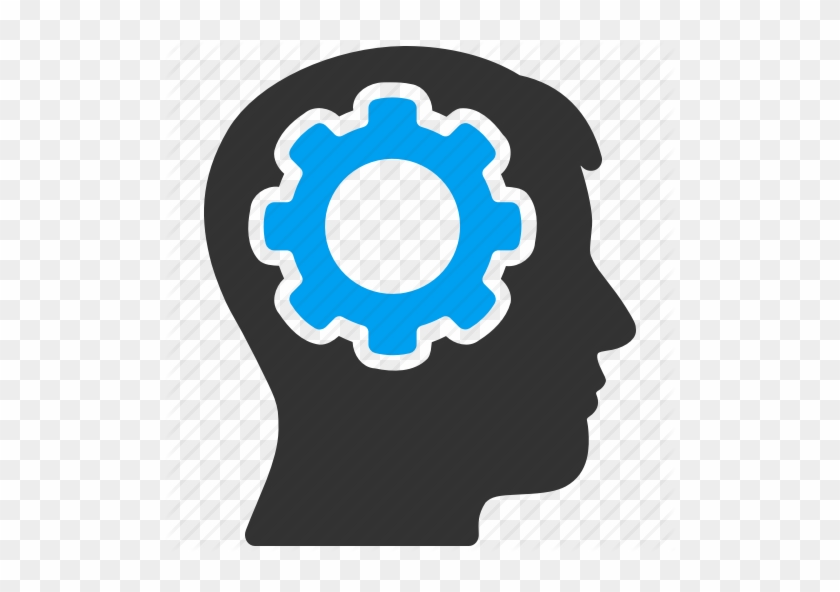 Download Gear In Head Icon Clipart Computer Icons Clip - Human Mind Icon #1407667