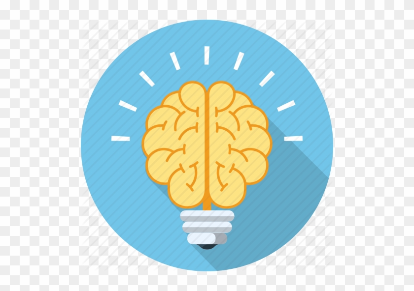 Mind Icon Clipart Computer Icons Clip Art - Brain Bulb Png #1407678